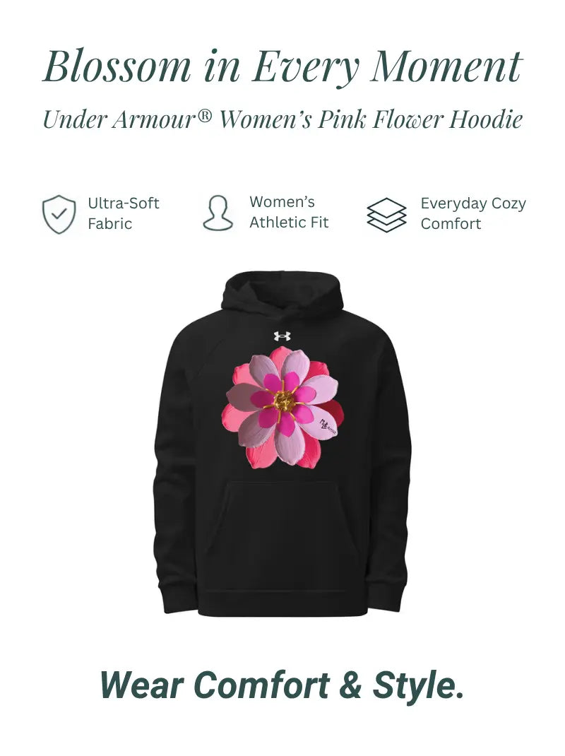 Under Armour® Women's Pink Flower Hoodie