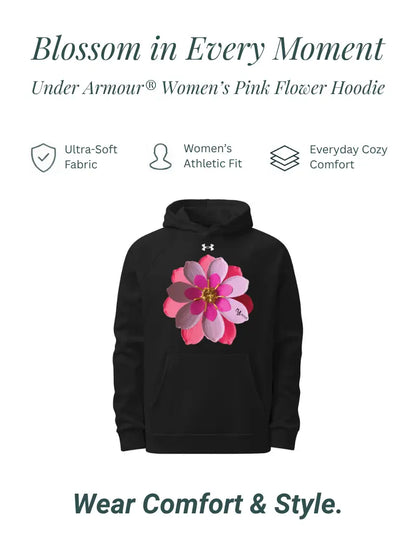 Under Armour® Women's Pink Flower Hoodie