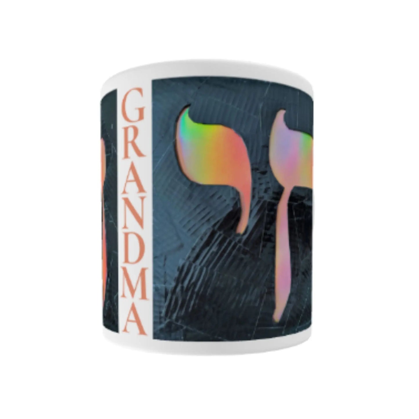 Copper Shimmer Chai Grandma White Glossy Mug