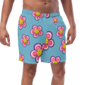 Purple and Pink Swim Trunks