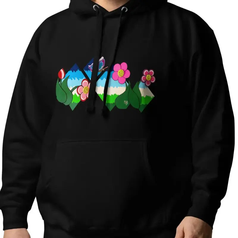 Flower Field Fantasy Unisex Hoodie