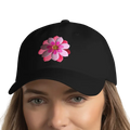 Pink Flower Baseball Cap