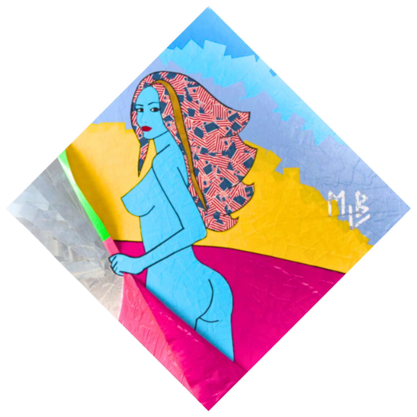 Diamond American Woman Poster