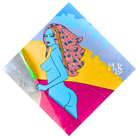 Diamond American Woman Poster