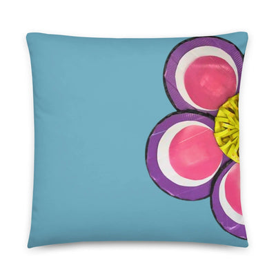 Purple and Pink Basic Pillow