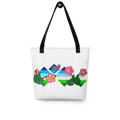 Flower Field Fantasy Tote Bag