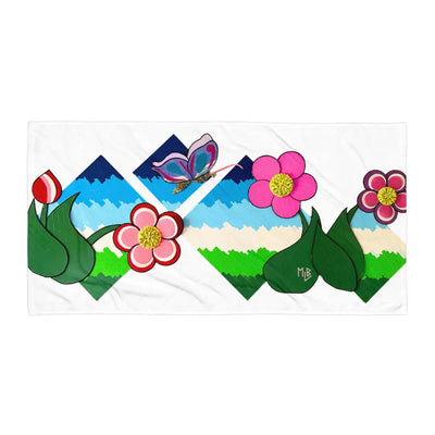Flower Field Fantasy Towel