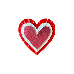 Red Tape Heart Magnet