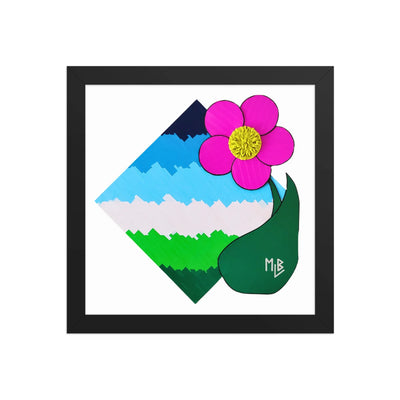 Flower Bloom Framed Poster