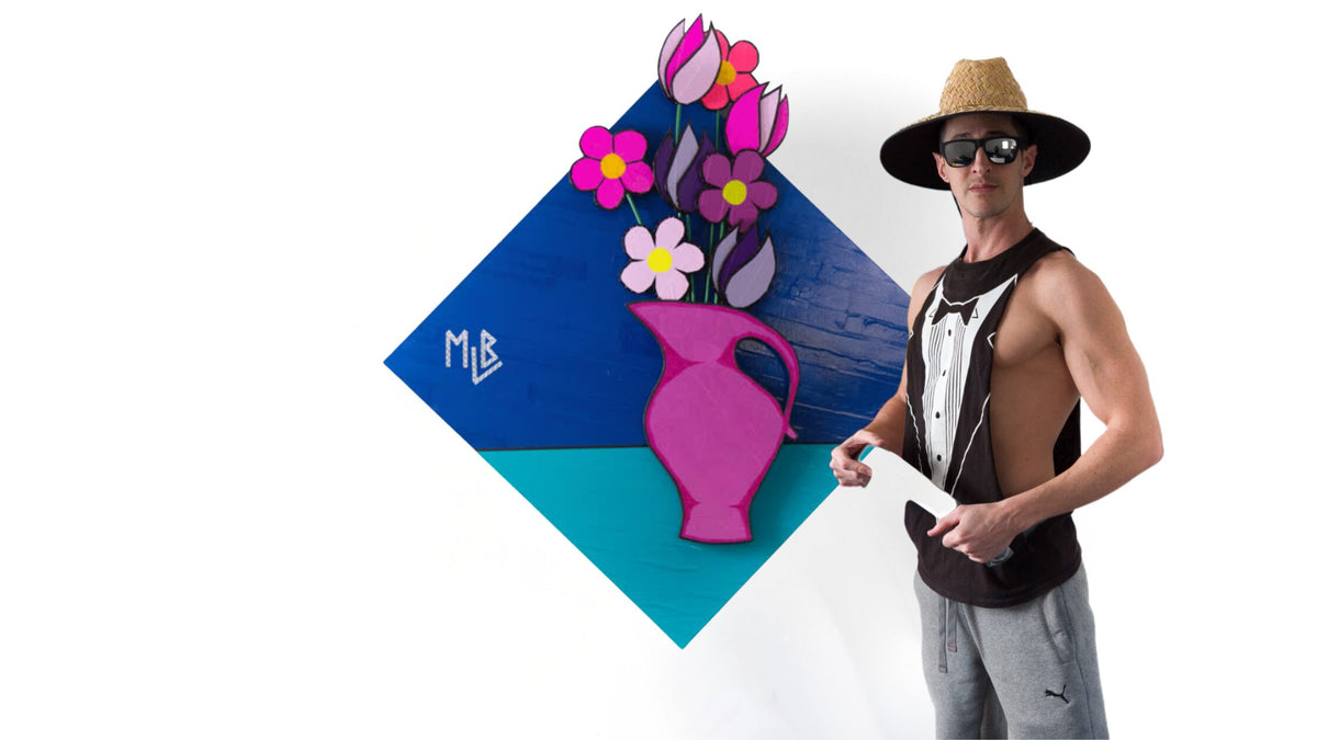 Flowers Art in NY MLB Inspired Creative Pieces – MLB Artist