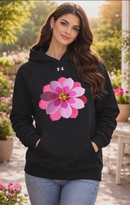 Under Armour® Women's Pink Flower Hoodie