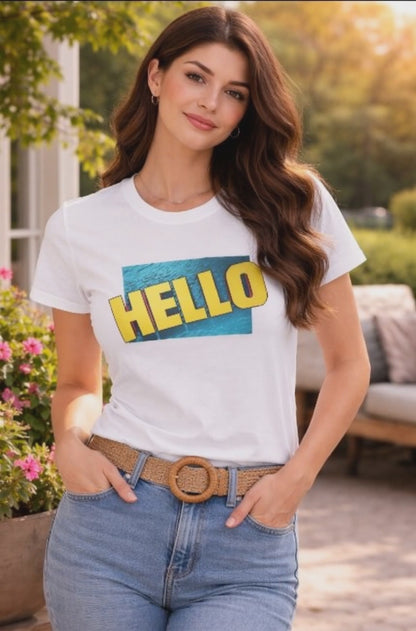 HELLO Women's T-shirt