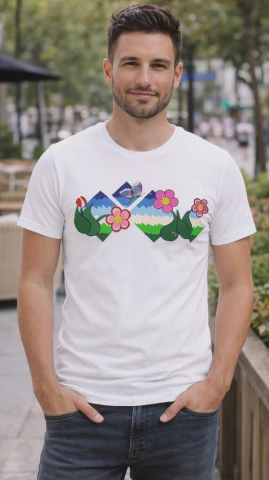 Flower Field Fantasy Unisex T-Shirt