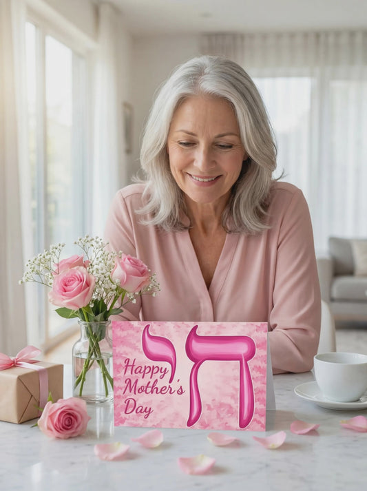 Pink Chai Mom Greeting Card