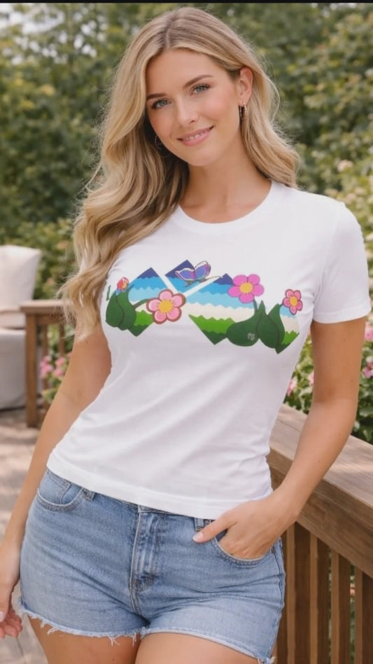 Flower Field Fantasy Women's T-Shirt