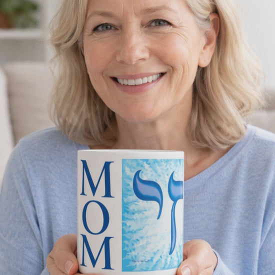 Chai Mom White Glossy Mug
