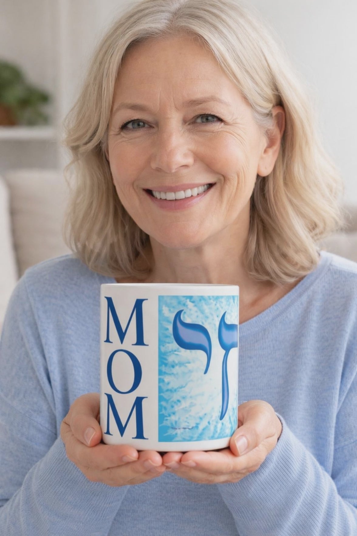 Chai Mom White Glossy Mug
