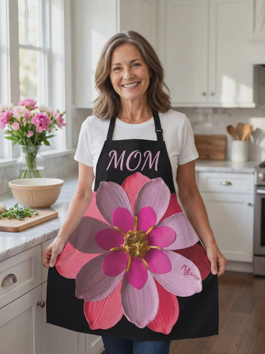 Flower Mom Apron