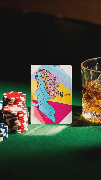 American Woman Poker Playing Cards