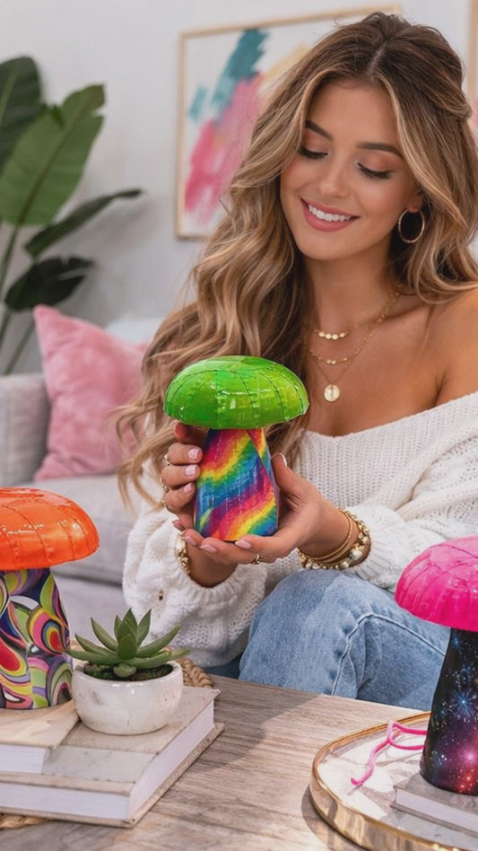 Mini Mushroom Sculpture