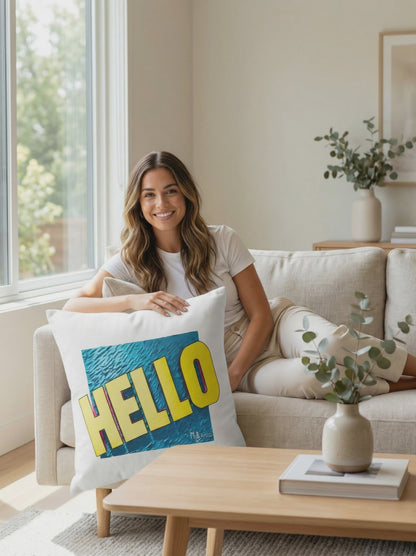 HELLO Basic Pillow