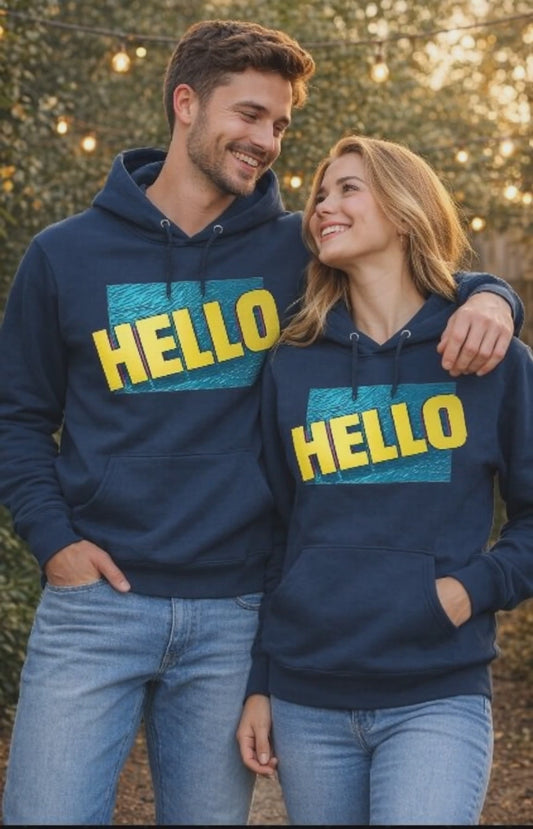 HELLO Unisex Hoodie